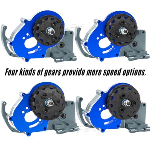 RC Upgrades Part for 1/10 Slash/Rustler/Stampede/Bandit 2WD VXL,48P 76T 83T 86T 90T Spur Gear &Transmission Gear &Slipper Clutch &Pressure Plate &Slipper Rebuild Kit,Titanium - color: Titanium(for 2wd)
