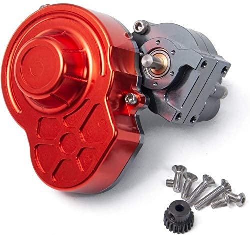RC Metal Reverse Transmission Gearbox for 1/10 RC Crawler Car Axial SCX10 90027 SCX10 II 90046 Wraith Upgrade Parts