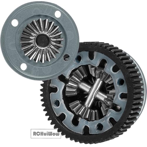 RC Gears Upgrades Part for 1/10 Slash/Stampede/Bandit/Rustler 2WD VXL,Diff Transmission Gear &48P 76T w/25T 27T Pinions &Pressure Plate &Slipper Clutch &Slipper Rebuild Kit Hops Up,Titanium - color: Titanium(1set)