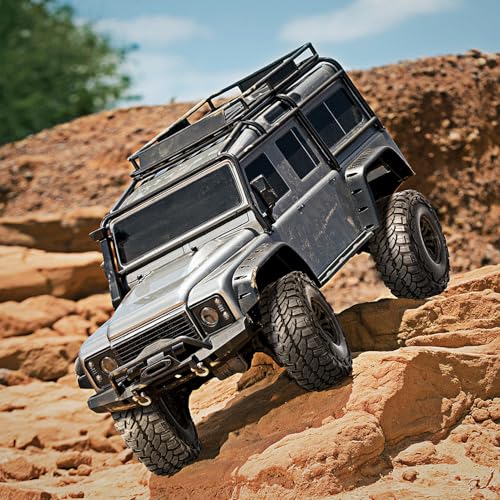 1.9 Crawler Tires with Foam Inserts for Traxxas TRX-4 Axial SCX10 II III 1/10 RC Rock Crawler Car