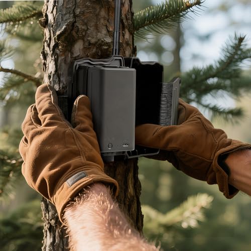 2 Pack Rechargeable Lithium Battery Pack | Compatible with Stealth Cam Trail Camera Deceptor, Fusion, Connect MAX and Flashback