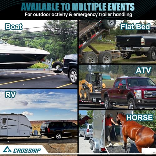 Adjustable Trailer Hitch - Heavy Duty Aluminum Drop Drawbar Hitch - Fits 2.5" Receiver, 6" Drop/Rise with 2" & 2-5/16" Solid Dual Balls 18,500 LBS GTW- for Truck, SUV, RV - color: Silver, size: 2.5" 6 Drop-Dual Ball