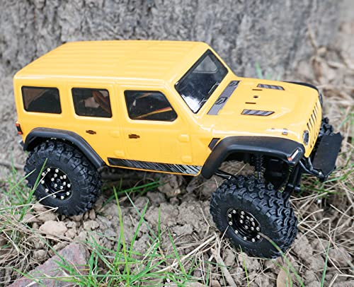 OGRC 1.0 RC Tires 54 * 19mm Rock and Trail Pro Tires for Axial SCX24 | Dual Stage Foam, Super Soft & Sticky Composite Materials, 1.0" All Terrain Tyres for 1/18 TRX4M 1/24 Axial SCX24