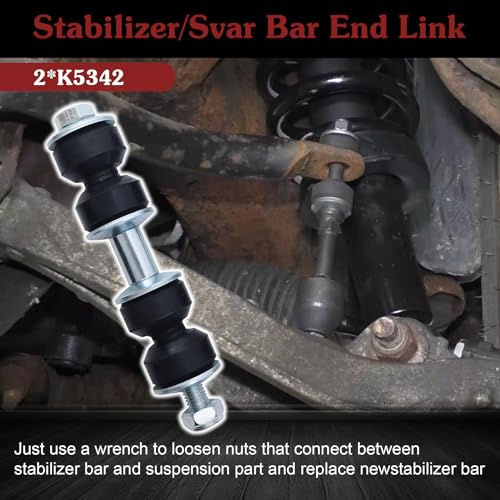 2* K5342 Sway Bar Link - Stop Squeaking & Restore Smooth Ride | Compatible with 2005-2009 Buick Allure 1997-2005 Century 2005-2009 LaCrosse 2000-2013 Chevy Impala 1997-2005 Venture - color: 2*K5342, size: Sway Bar Link