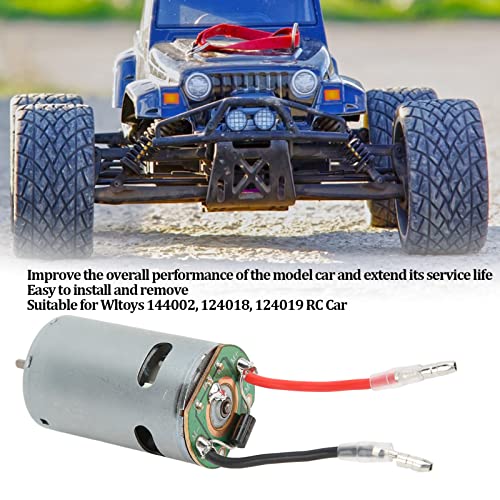 Qiilu High Performance Gesture Sensing Remote Control Stunt Car - RC 550 Burshed Motor Replacement for 144002 124018 124019 RC Car Upgrade Parts - High Compatibility