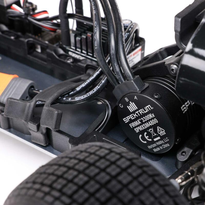 Helidirect Losi 22S Sprint 2WD Brushless Remote Control Car, Outdoor RC Racing Car, RC Buggy 2 Wheel Drive 1/10 Scale RTR (Battery & Charger Included) for Adults - color: Red (Battery & Charger Included)