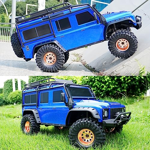 OGRC 1.9" RC Tires All Terrain Tires for SCX10 1/10 RC Crawler (120 * 45mm) | 112g/PC, with Foam Inserts, for SCX10 TRX4 Gen8 1/10 Scale Rock Crawlers
