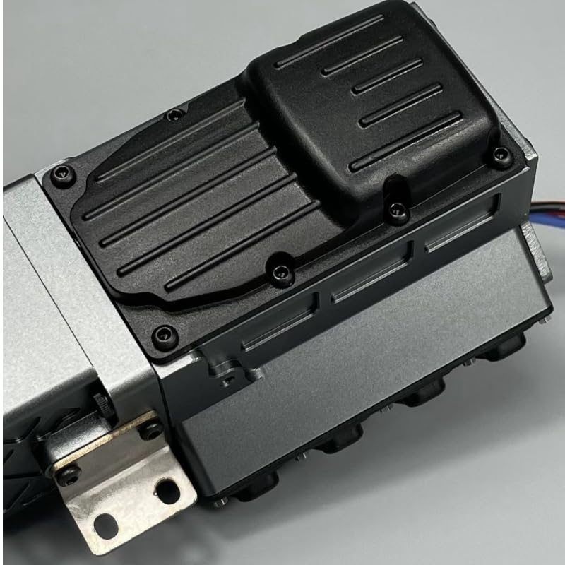 Brushless Two Speed Transmission Gearbox for Tamiya 1/14 RC Truck Metal High Torque Transmission Upgrade Accessories
