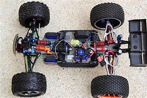 GPM For Traxxas E-Revo Brushless/E-Revo VXL 2.0 / Revo/Summit Upgrade Parts Aluminum Steering Assembly - 1 Set Blue