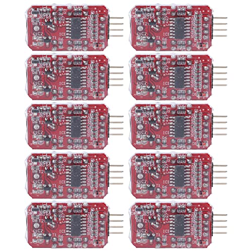 Lithium Battery Low Voltage Alarm, 5 Pcs PCB Lipo Battery Voltage Monitor Checker Testers Sound Light Warning Real Time Detection Battery Voltage Buzzer Alarm for 2S 3S