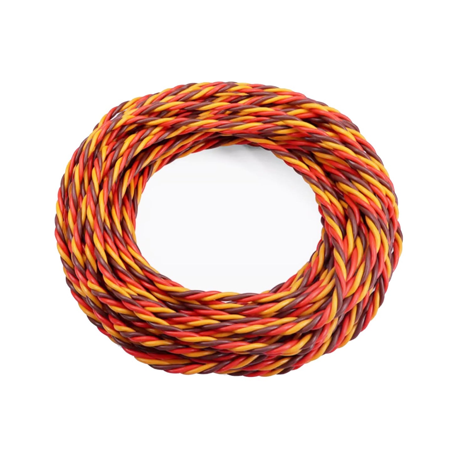 22awg Servo Extension Cable Wire 32 feet 60 Cores Lead 3-pin Line for Futaba JR RC Servo Hobby Model Drones Boats Planes DIY Accessories(E254-1)