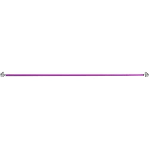 25-1/2 Inch Aluminum Throttle Linkage, 1/4 Inch Rod Ends, Purple - color: Purple