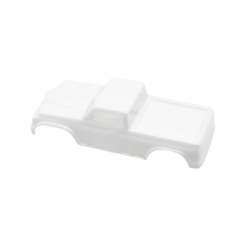 Body Shell Hand Spray Monochrome Truck for Axial for SCX30 K10 1/30 RC Remote Control Car Upgrade Parts Modify Accessories RC Car Repair Kit - color: White