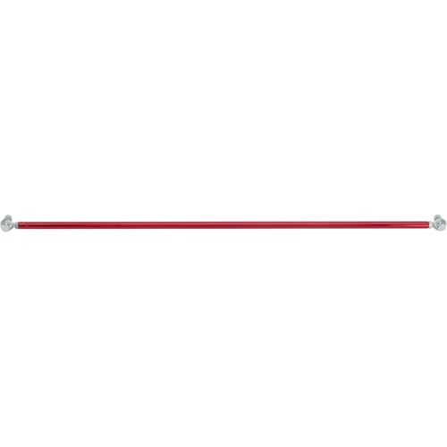 25-1/2 Inch Aluminum Throttle Linkage, 1/4 Inch Rod Ends, Red - color: Red
