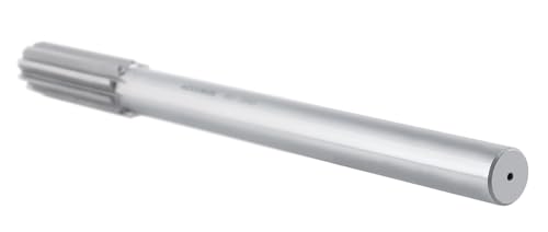 Accusize Industrial Tools Chucking Reamer, 20.0 mm, 0400-5200 | 20.0mm ANSI HSS M2 Straight Shank Straight Flute Chucking Reamers, Right Hand, 16mm Shank, 8 Flute, 9-1/2" OAL - size: 20.0 mm