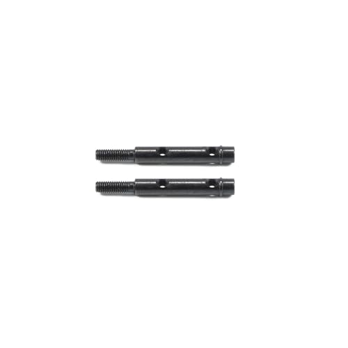 RC Car Drive Shafts for Axial 1/18 for Capra for Unlimited for Trail for UTB18 Universal Driveshaft Straight Shaft Portal Stub Axle Replacement Buggy RC Crawler Car Parts(Stub Axle 2pcs) - size: Stub Axle 2pcs