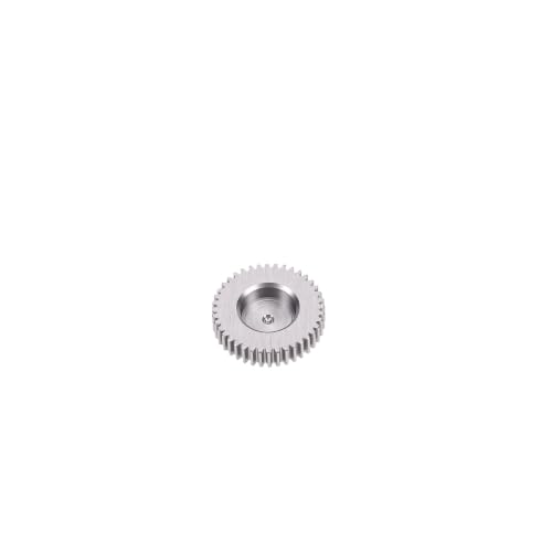 Drfeify 1/30 RC Gearbox Gears Bearings Set, Carbon Steel Set for SCX30 1/30 | 45 carbon steel, direct replacement original plastic gears, accuracy engineered, 9.5g total, includes all essential gears