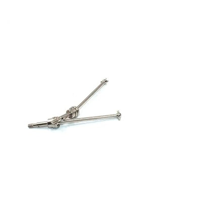 PX9200-28 2Pcs RC Car Universal Drive Shaft Metal Siamese Universal Axle for PX9200 1:12 High Speed Off Road RC Spear Parts