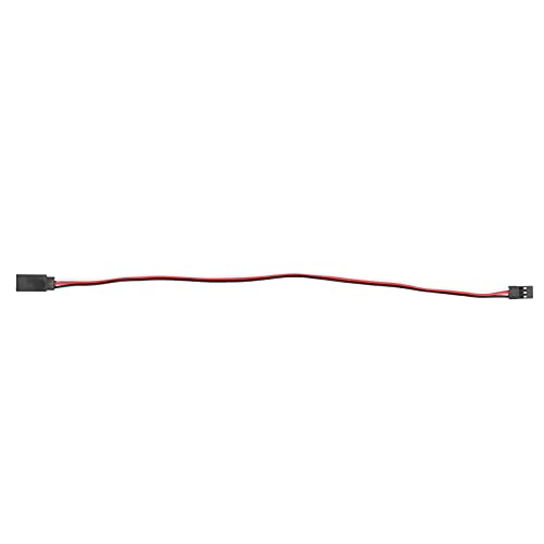10PCS 3 Pin Servo Extension Cable Futaba JR RC Car Helicopter Aircraft Brass Core Connector Wire (300mm Male to Female) - size: 300mm male to female
