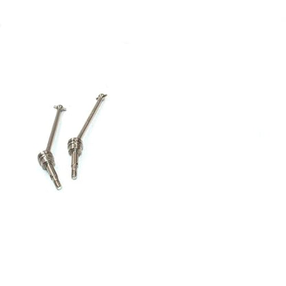 PX9200-28 2Pcs RC Car Universal Drive Shaft Metal Siamese Universal Axle for PX9200 1:12 High Speed Off Road RC Spear Parts