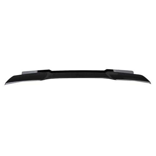 Carbon Fiber For 2005-2013 Chevy Corvette C6 ZR1 Extended Style Rear Trunk Lid Wing Spoiler Light Tinted Wicker bill, with Acrylic Plate - size: For Chevy Corvette C6 ZR1 (2005-2013)