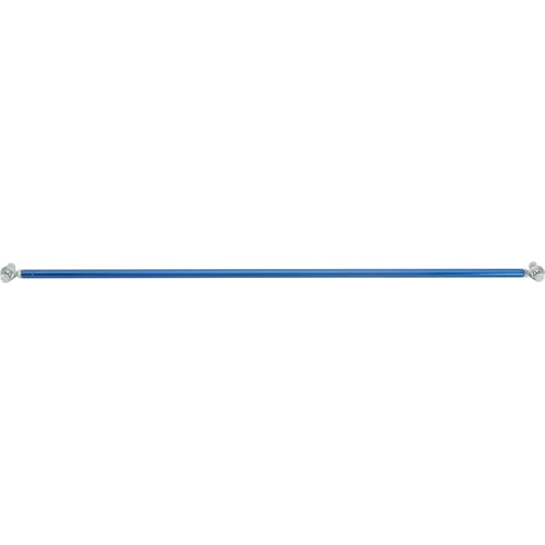 25-1/2 Inch Aluminum Throttle Linkage, 1/4 Inch Rod Ends, Blue - color: Blue