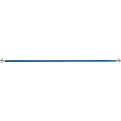 25-1/2 Inch Aluminum Throttle Linkage, 1/4 Inch Rod Ends, Blue - color: Blue