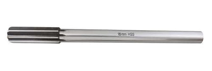 Accusize Industrial Tools Chucking Reamer, 18.0 mm, 0400-5180 | 18.0 mm ANSI HSS M2 Straight Shank Straight Flute Chucking Reamers, Right Hand, 14.24 mm Shank, 8 Flute, 9 in OAL - size: 18.0 mm