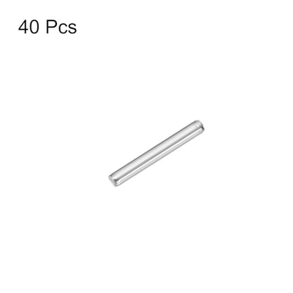 MECCANIXITY 40pcs 2mmx15mm Toys Shaft Round Rod Axles Drive Shaft for DIY RC Car Truck Boat Helicopter Model Part, Silver - size: 2mmx15mm