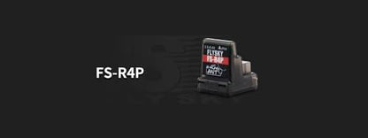 Flysky FS-R4P 2.4GHz 4Ch ANT Protocol Single Antenna PWM Output Receiver for FS-G7P ST8 Transmitters RC Car Boat