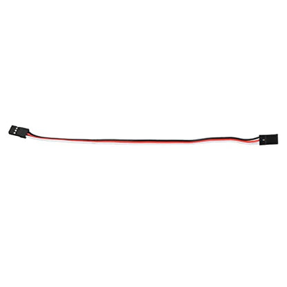 Servo Extension Cable 3 Pin Brass Core High Conductivity Flexible Durable Wire for RC Cars Drones Helicopters Aircraft 10PCS Set (200mm Female to Female) - size: 200mm female to female