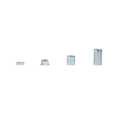 Mokuo 12mm 330mm Front Rear Axle with Bushing 38mm 22mm 5mm Fit for Pit Dirt Bike Moped Scooter QUAD ATV Mini Bike Parts - size: 12-330