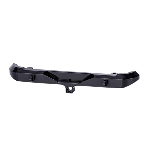 Front Rear Bumper - CNC Aluminum Bumper for Axial SCX30 Bronco 1/30 RC Crawler Upgrades (Black) - color: Black