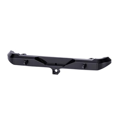 Front Rear Bumper - CNC Aluminum Bumper for Axial SCX30 Bronco 1/30 RC Crawler Upgrades (Black) - color: Black