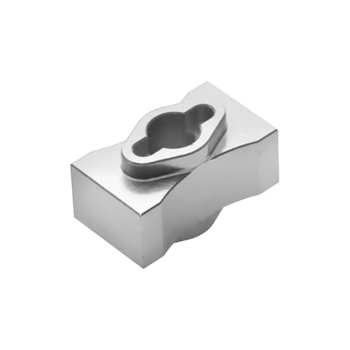 RC Parts Spare Parts for Losi 22 1pcs Drag Aluminum Differential Posi Locker Spool RC Car RC Crawler Parts Accessories Upgrade and Replacement Use(Silver) - color: Silver