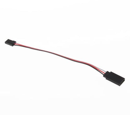 RC Servo Extension Cable, JR Plug Male to Female, 15cm (6in), for RC Car, Helicopter, Airplane, 10 Pack