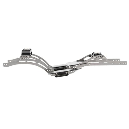 MEUS RACING SCX24 LCG Chassis TC4 Titanium Frame for Axial SCX24 C10 Bronco Wrangler 1/24 RC Crawler Upgrades (C10) - color: C10