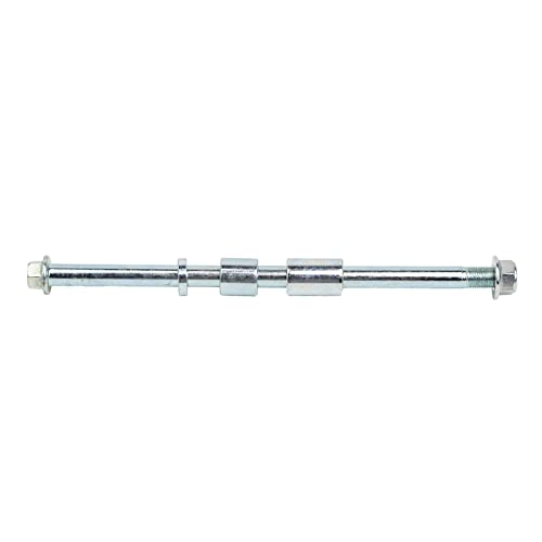 Mokuo 12mm 245mm Front Rear Axle with Bushing 5mm 20mm 30mm Fit for Pit Dirt Bike Moped Scooter QUAD ATV Mini Bike Parts - size: 12-245