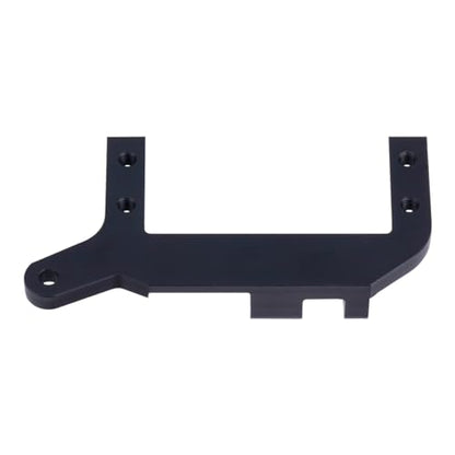TRX4 Servo Mount, Aluminum TRX4 SOA Mount 4-Link Suspension for 1/10 RC Crawler Car TRX4 Sevro On Axle Mount Upgrades Parts(Black) - color: Black
