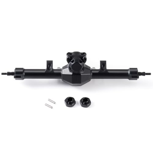 MOHERO +4mm SCX24 Extended Rear Axles for Axial SCX24 Deadbolt Bronco JLU C10 Gladiator Base Camp Power Wagon 1/24 RC Crawler Car Upgrade Parts - color: Extended - Rear Axle