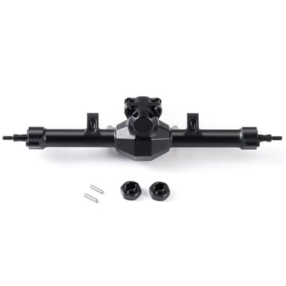 MOHERO +4mm SCX24 Extended Rear Axles for Axial SCX24 Deadbolt Bronco JLU C10 Gladiator Base Camp Power Wagon 1/24 RC Crawler Car Upgrade Parts - color: Extended - Rear Axle