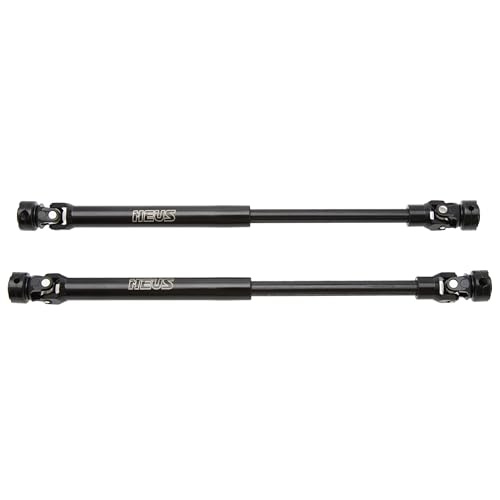 MEUS RACNIG 2pcs SCX10 Driveshafts for 1/10 RC Crawler Axial SCX10/Tamiya CCO1/Redcat Gen8 etc.. (119mm) - color: 119mm