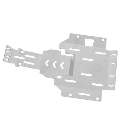 RC Crawlers Models For HBX 3100A 3101A 3103A 1/16 RC Car Heavy Duty Chassis Guard Protection Upgrade Parts Acces Stainless Steel Skid Plate