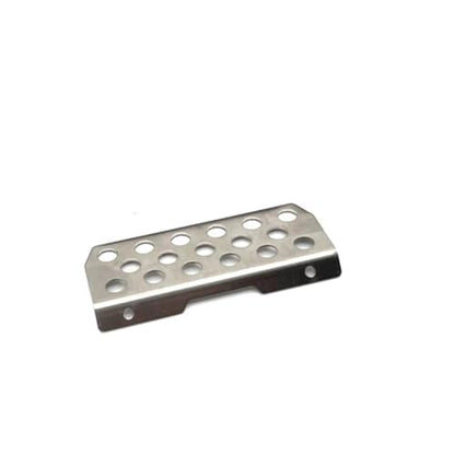 Compatible with YIKONG YK4106 YK4107 1/10 RC Car Upgrade Parts Metal Steel for Chassis Guard Protection Protector Skid Plate RC Accessories