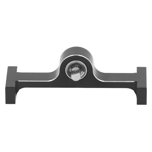 70mm Aluminum Alloy Transfer Box, Durable Gearbox Cover with Steel D-Shaped Shaft, Transmission Gearbox for 1/10 RC Crawler Upgrades Off-Road Racing and Rock Crawling Enthusiasts - color: Black
