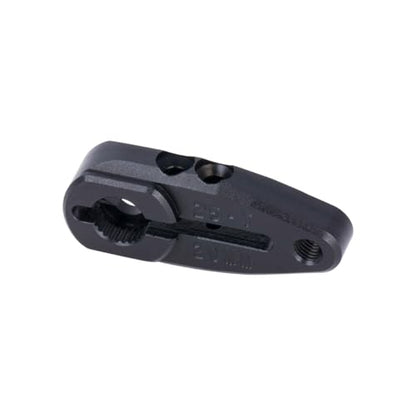 2Pcs 20MM 25T Servo Horn Arm VPS02412 for RC Car/Truck Option Hop-ups Parts (Black)