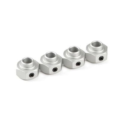 F10 Front Rear Portal Cover Set,CNC Aluminum Front Knuckle Rear Portal Cover 12mm Hex for Vanquish F10 Portal Axle VRD VS4-10 Phoenix (Silver 12mm Hex) - style: Silver 12mm Hex