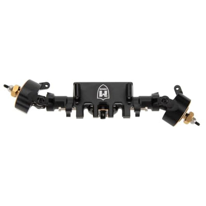 MEUS RACING SCX24 Metal V3 Isokinetic Axles +9MM with 3-Section CVD for Axial 1/24 SCX24 - color: Black
