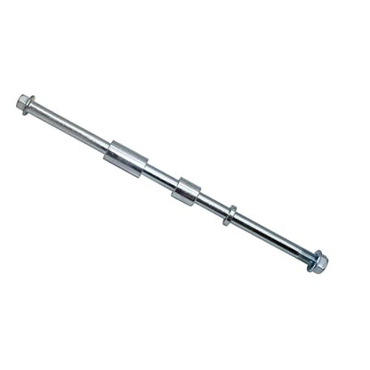 Mokuo 12mm 290mm Front Rear Axle with Bushing 5mm 20mm 38mm Fit for Pit Dirt Bike Moped Scooter QUAD ATV Mini Bike Parts - size: 12-290