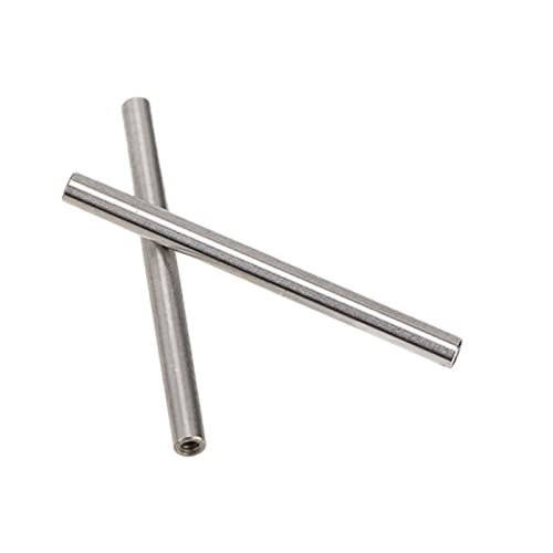 Dilwe RC Horizontal Shaft Set, 1 Pair Iron RC Metal Horizontal Shaft Main Shaft for WLtoys XK K110 RC Helicopter Upgrade Parts RC Accessories